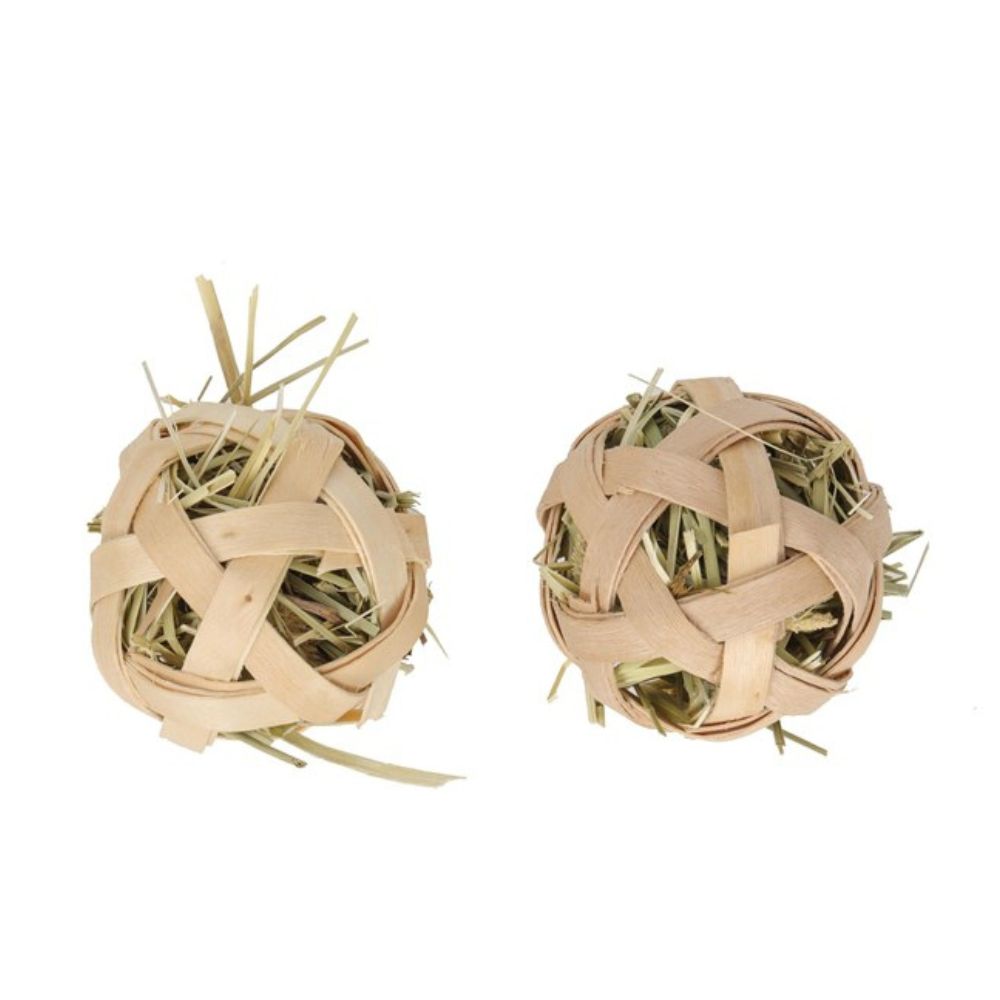 Timothy Hay filled Balls for small pets