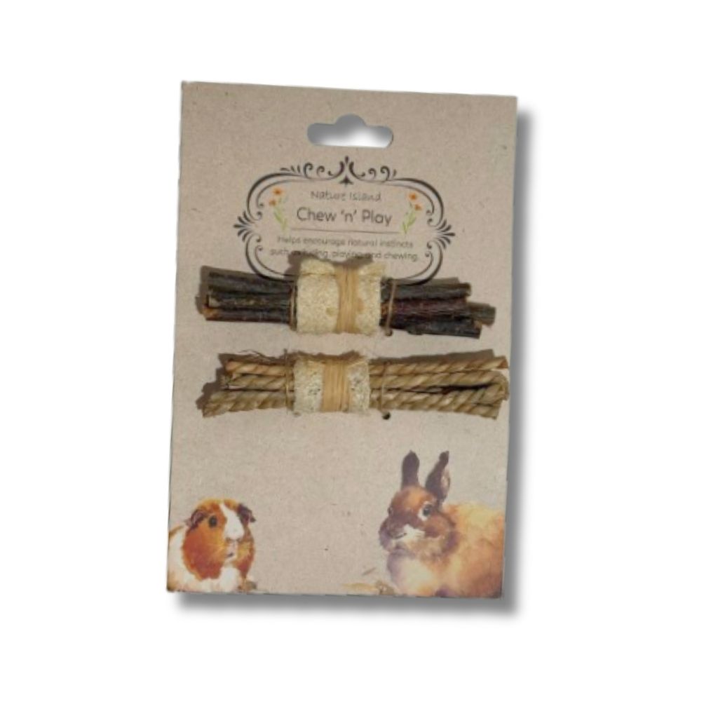 Mini Apple Sticks and Seagrass Rabbit Chews