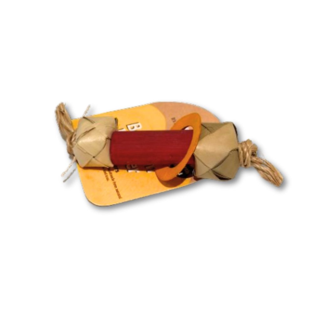 Bamboo Dumbbell rabbit toy