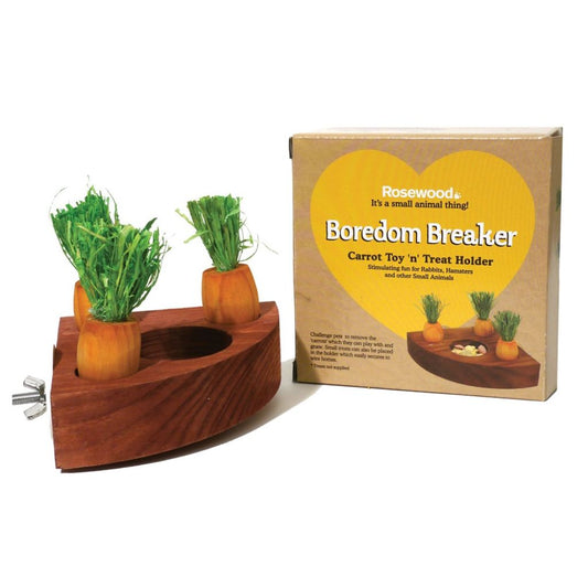 Rabbit enrichment Toy and Treat Holder