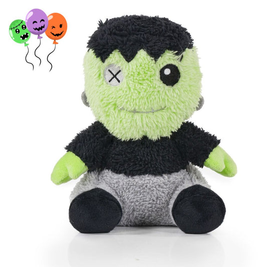 Frankenstein plush chew toy for pets