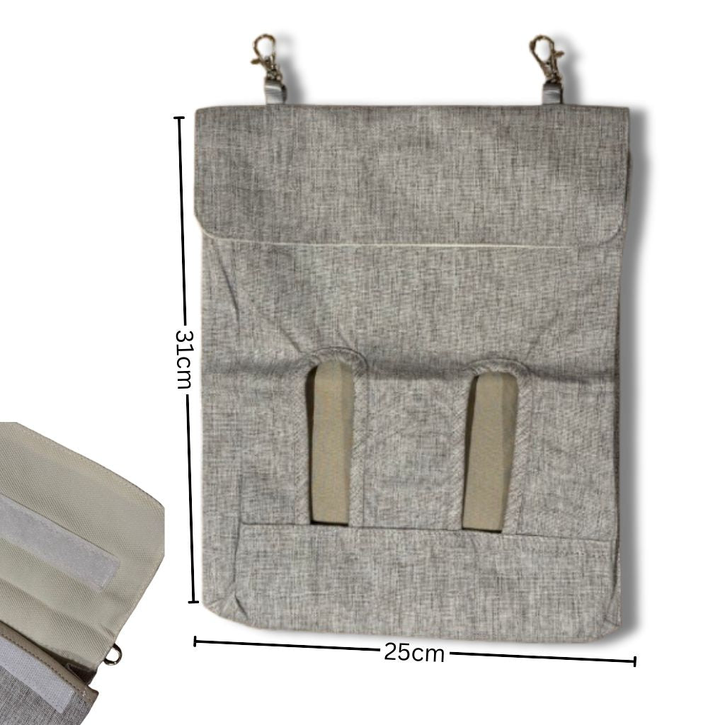 Cotton Grey Hay Bag Rabbits