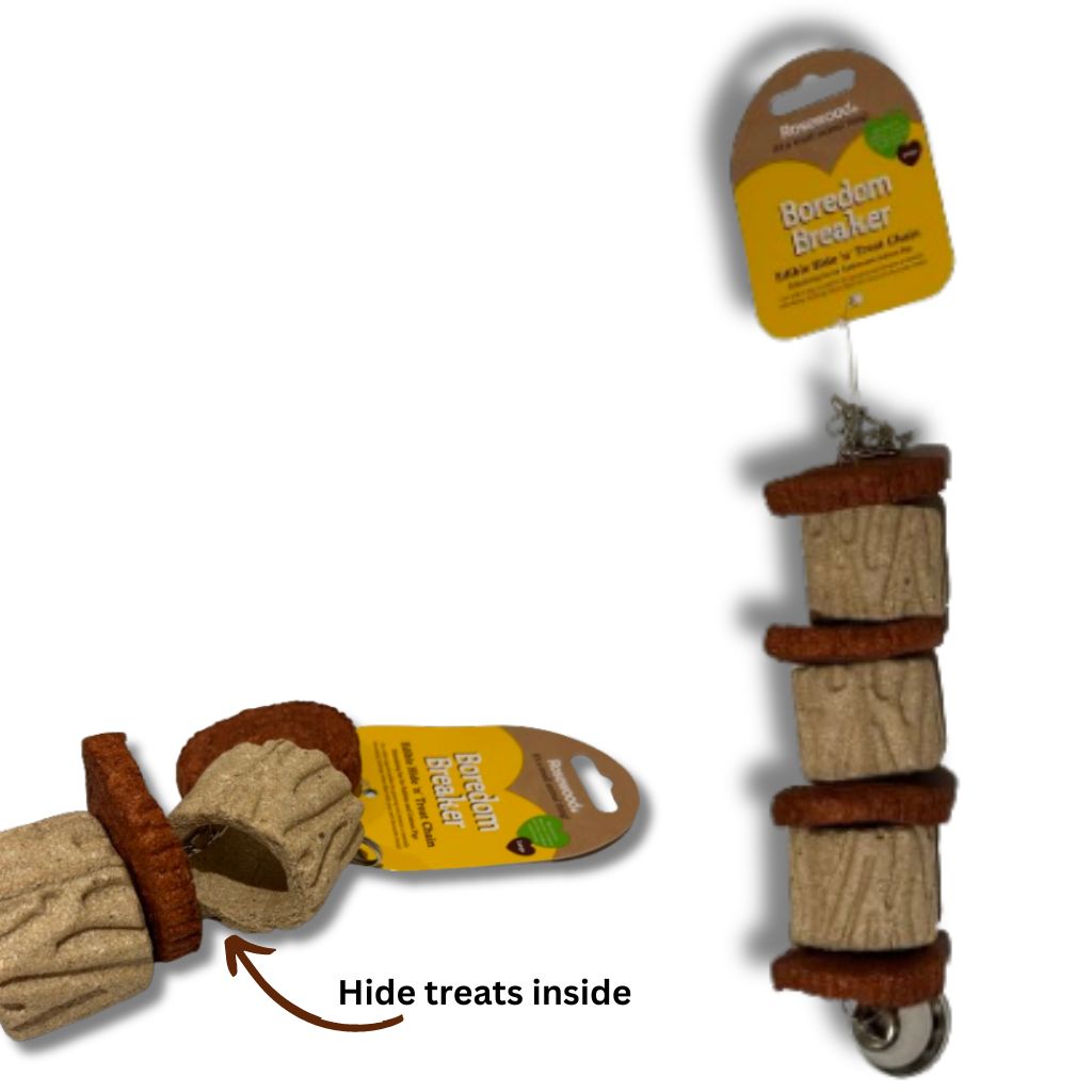 Hide and Treat Chain Rabbit Toy