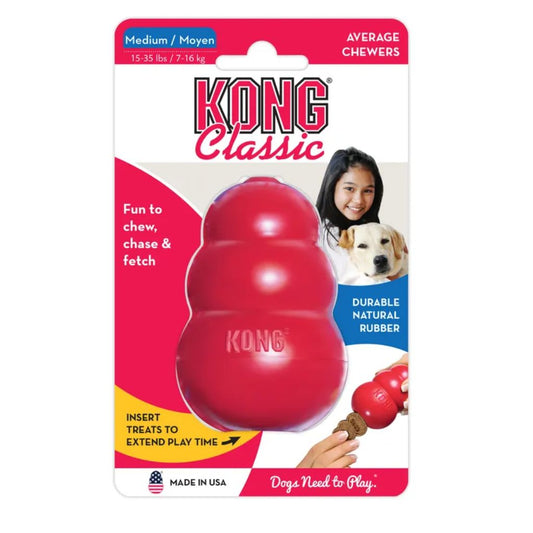 Kong Classic Dog Toy Medium Chew