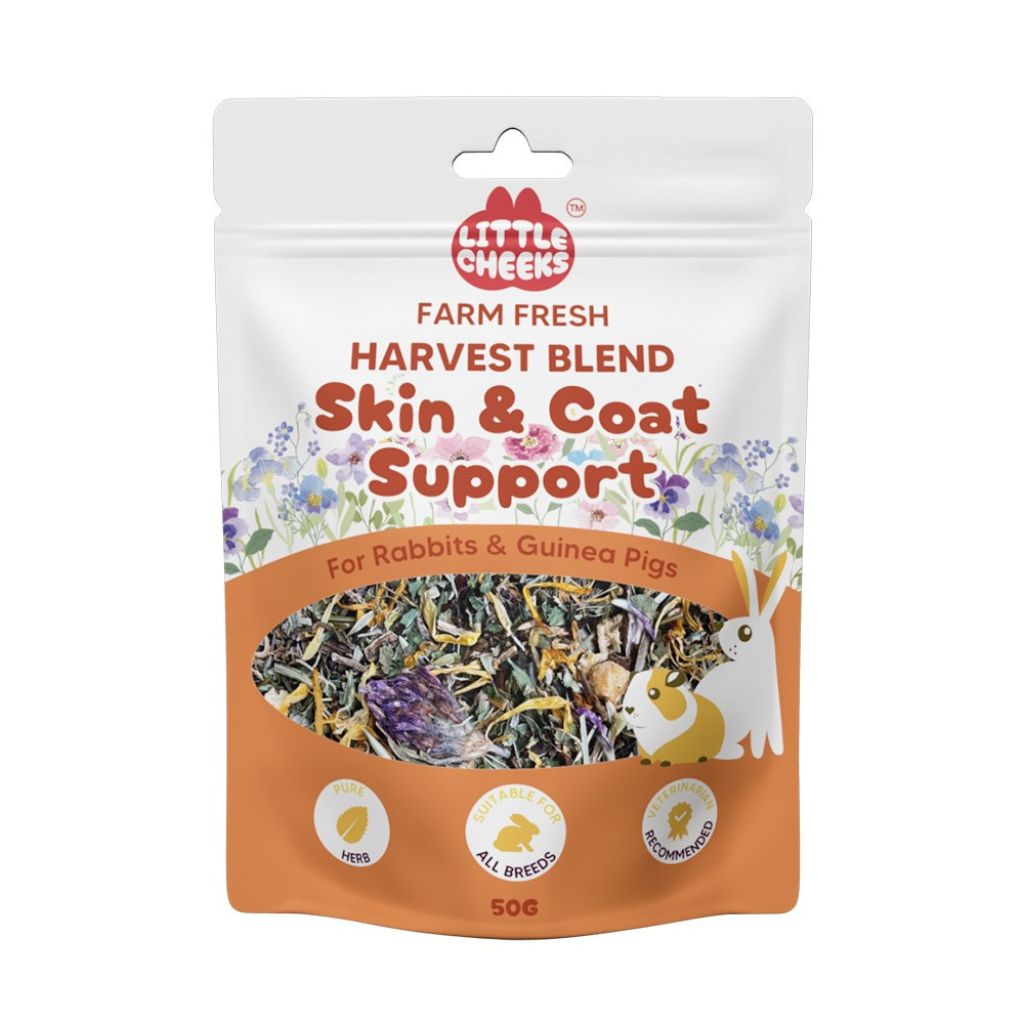 Skin and Coat Support - treats for rabbits and guinea pigs
