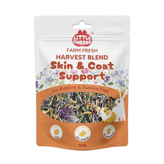 Skin and Coat Support - treats for rabbits and guinea pigs