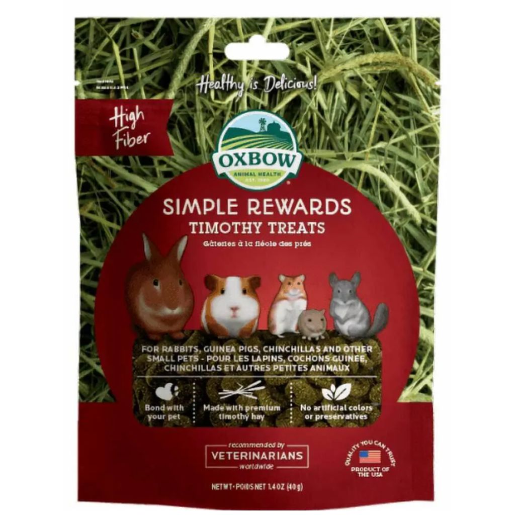 Oxbow Simple Rewards Timothy Treats – Rabbits Down Under