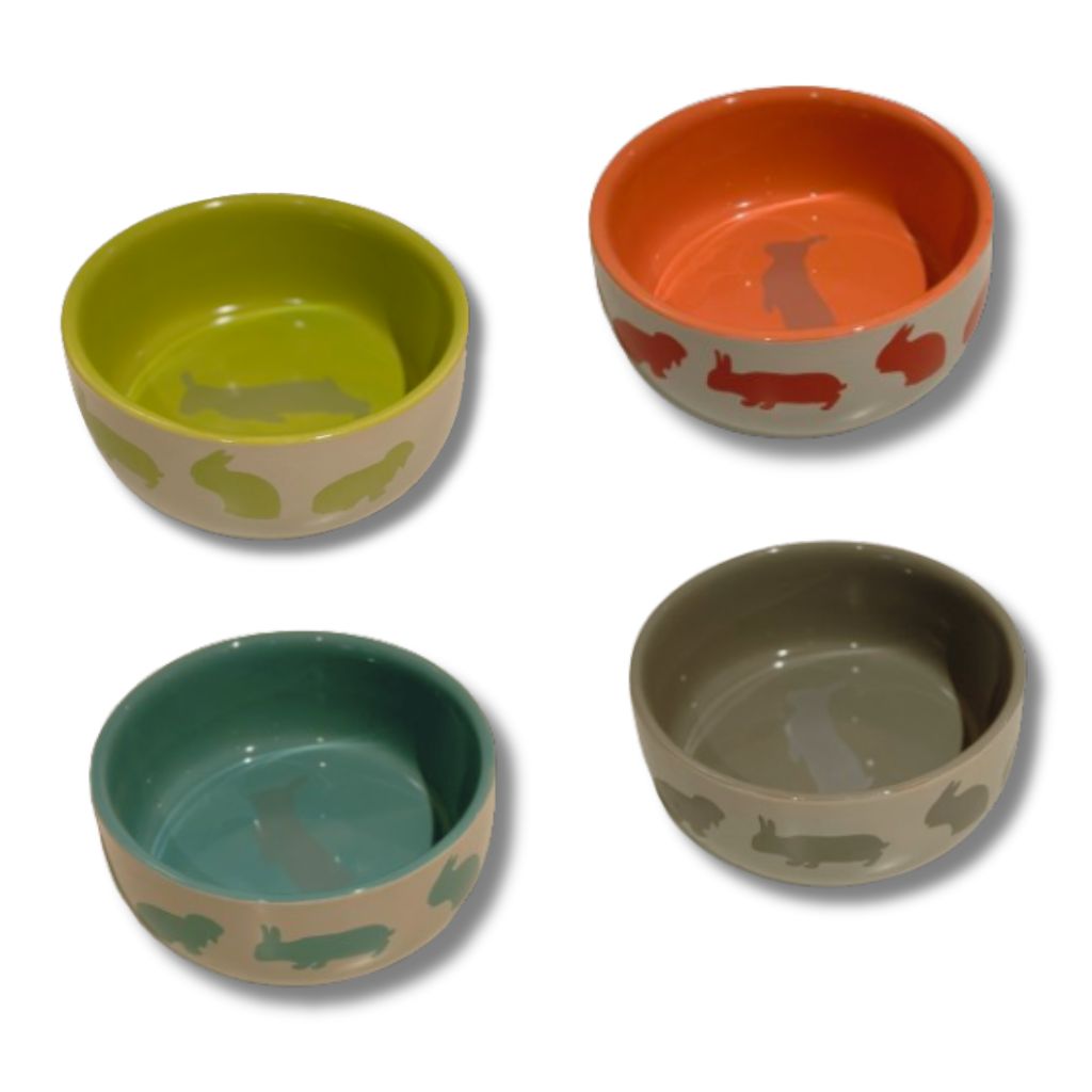 Trixie Rabbit Ceramic Bowl - Rabbits Down Under