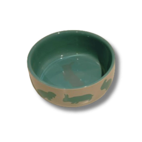 Trixie Rabbit Ceramic Bowl - Rabbits Down Under