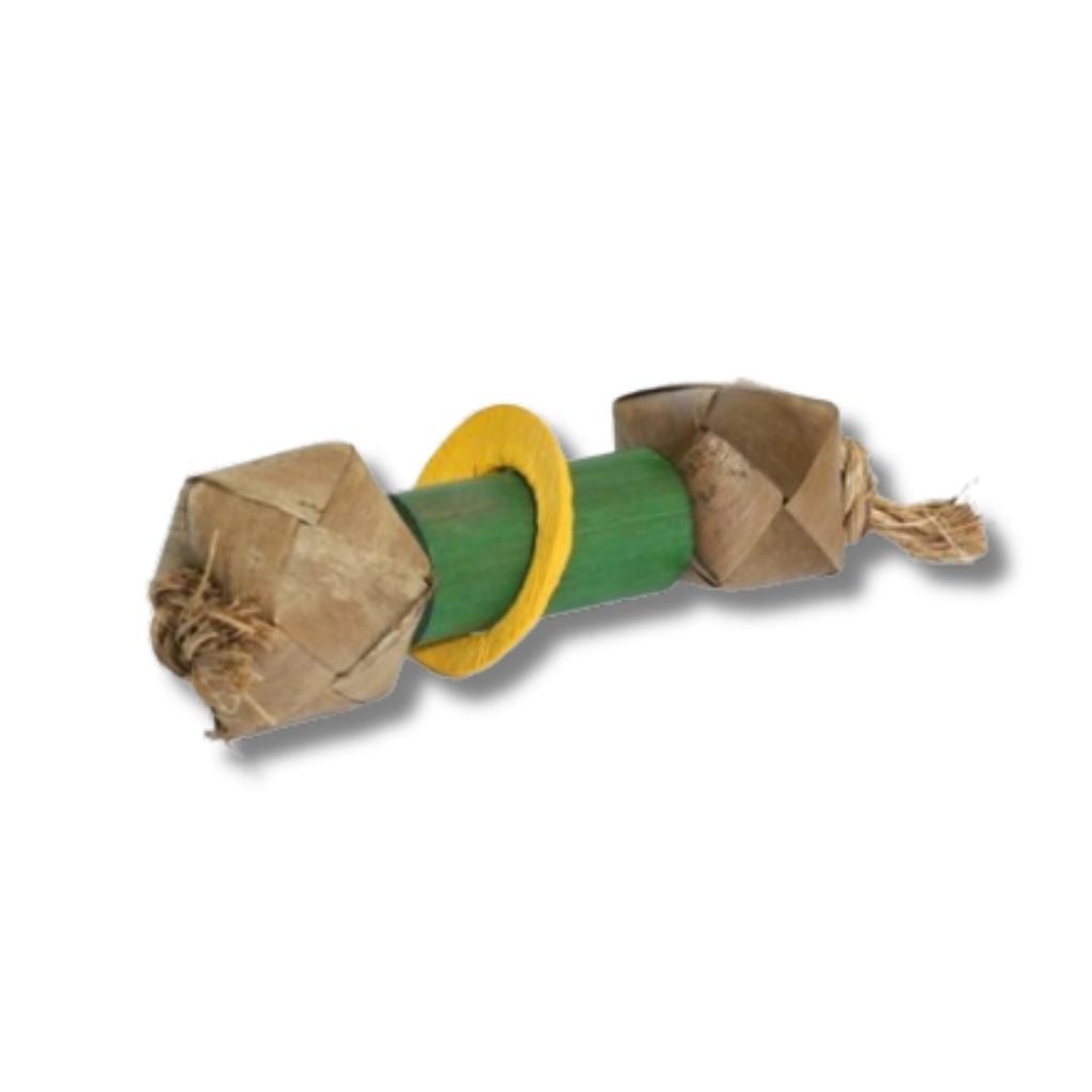 Woven Rollers Bamboo Dumbbell